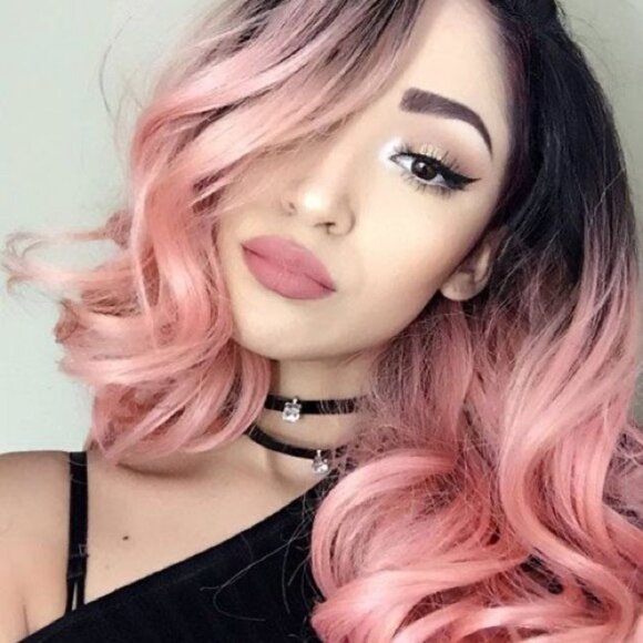 Long Curly Lace Front Wig